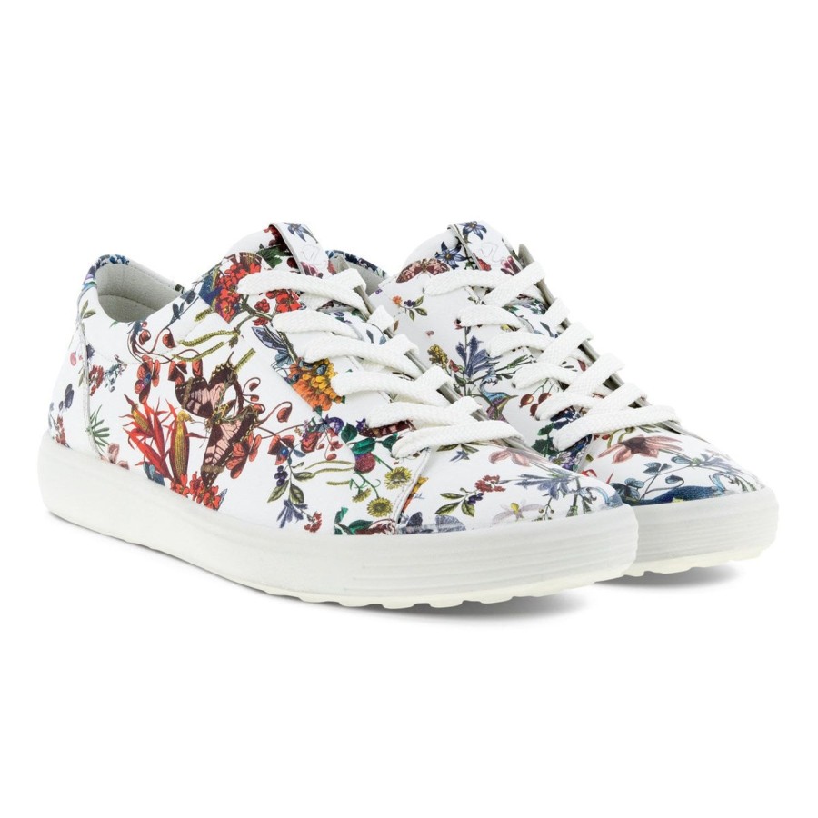 Hers Athena Footwear Limited | Soft 7- Ecco White Multi