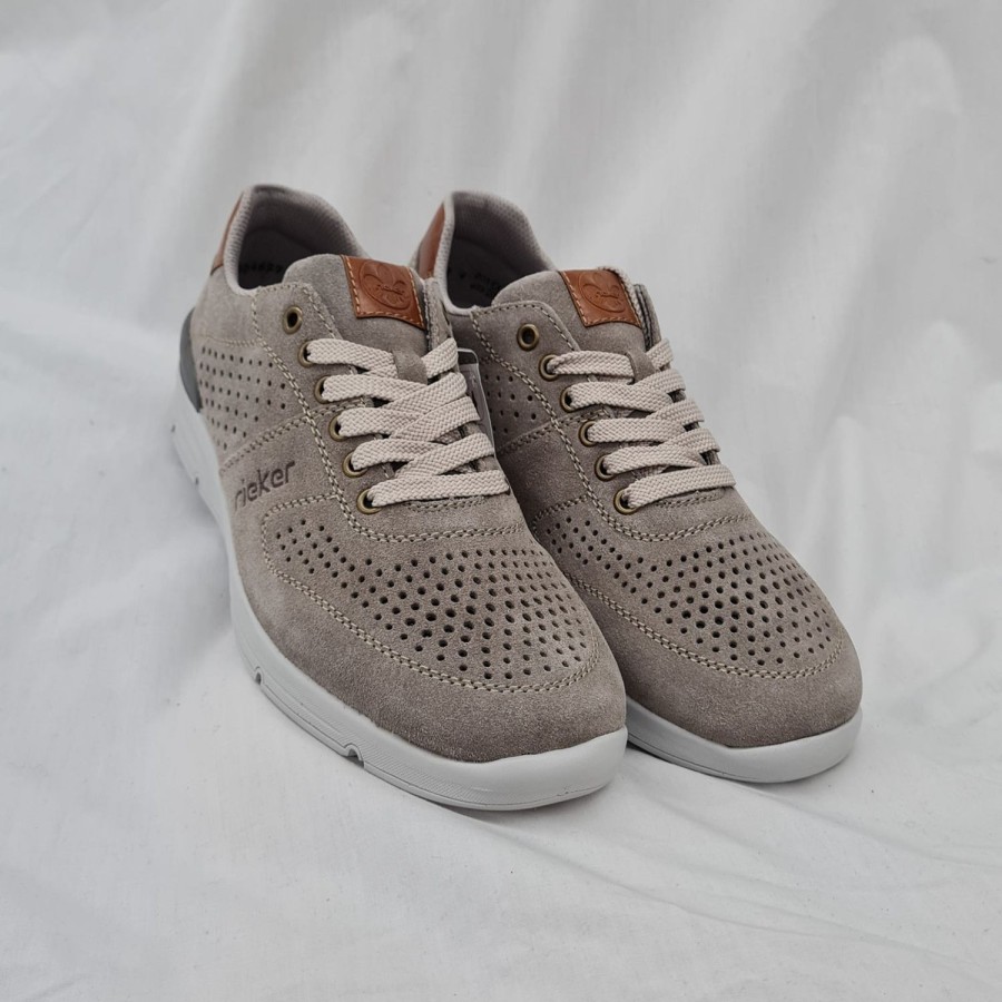 His Athena Shoes | Lone-Rieker Grey