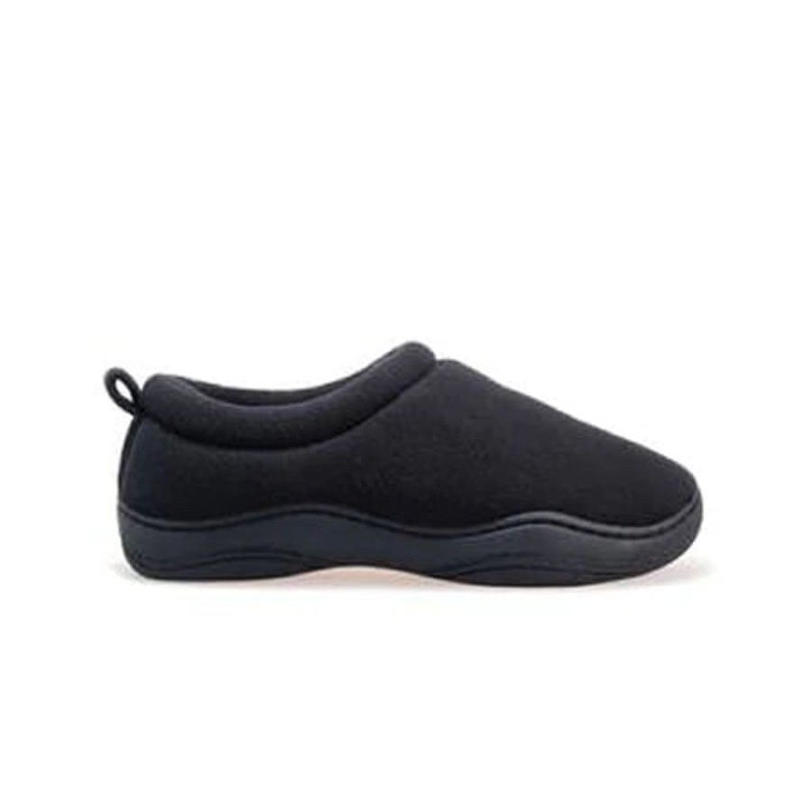 Hers Athena Footwear Limited | Suzie Slipper-Tamarac Black