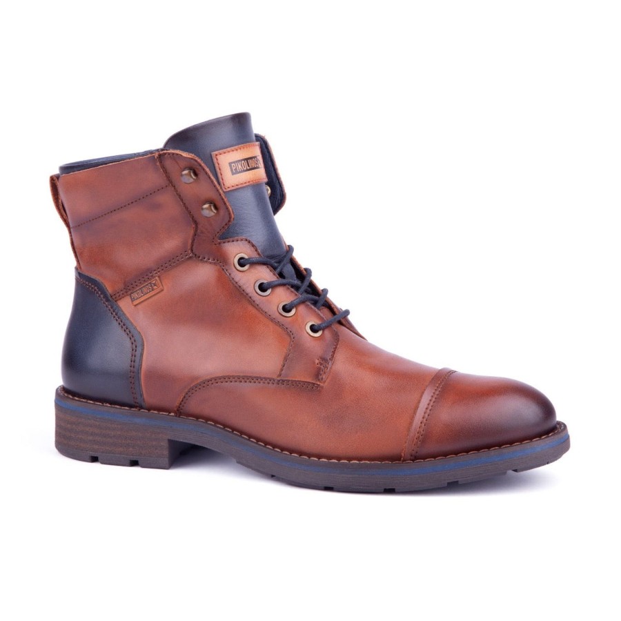 His Athena Footwear Limited | York Lace-Pikolinos Cuero