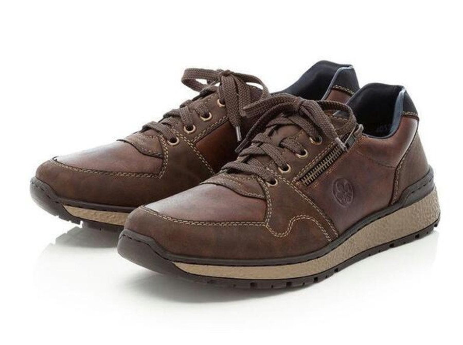 His Athena Footwear Limited | Romeo-Rieker Brown