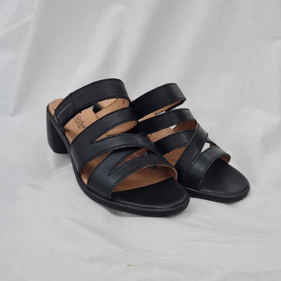 Hers Athena Footwear Limited | Juna 04-Josef Seibel Black