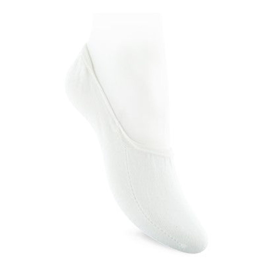 Hers Athena Footwear Limited | Bamboo Soft Touch Ecco Sockette 2 Pack White