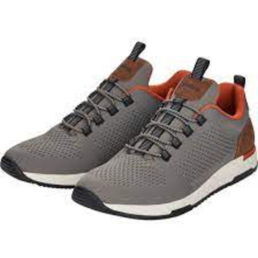 His Athena Footwear Limited | Sky-Rieker Grey