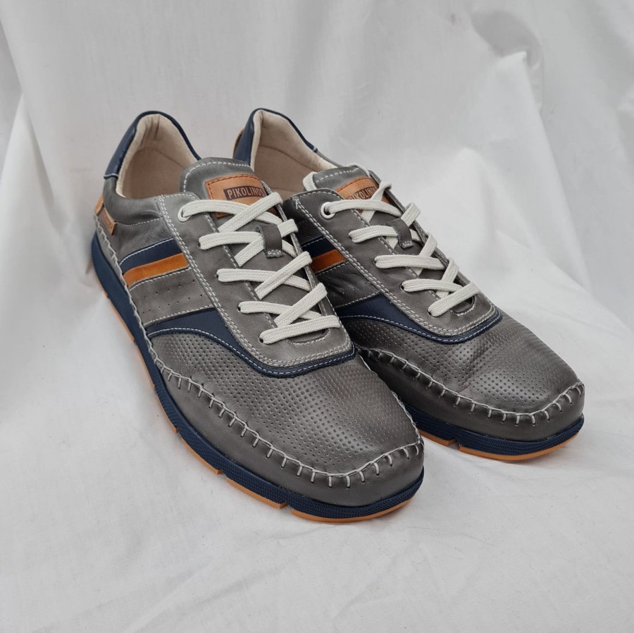 His Athena Shoes | Fuencarral Lace-Pikolinos Grey